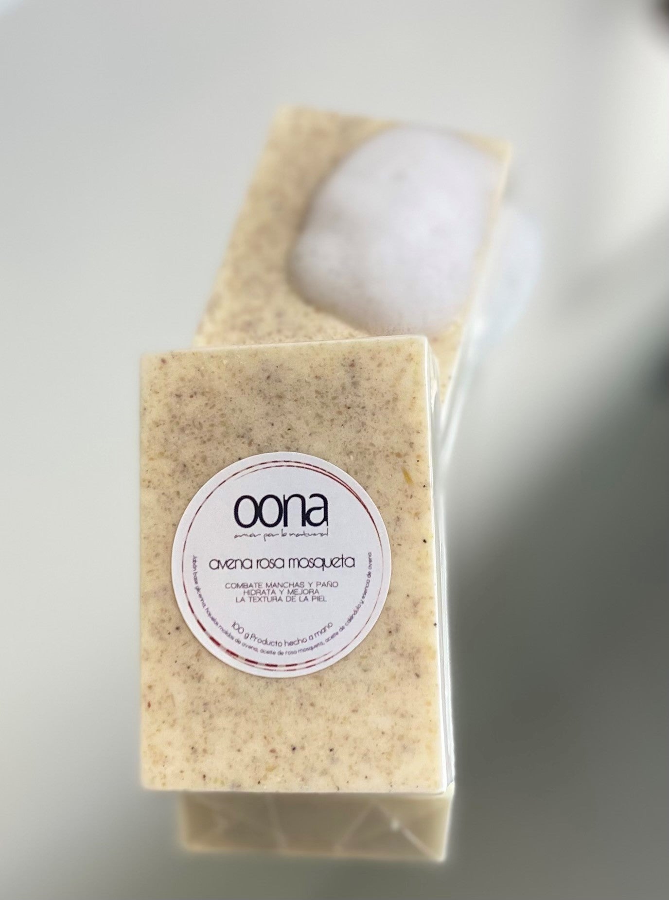 Jabón Despigmentante Avena Rosa Mosqueta 100 g