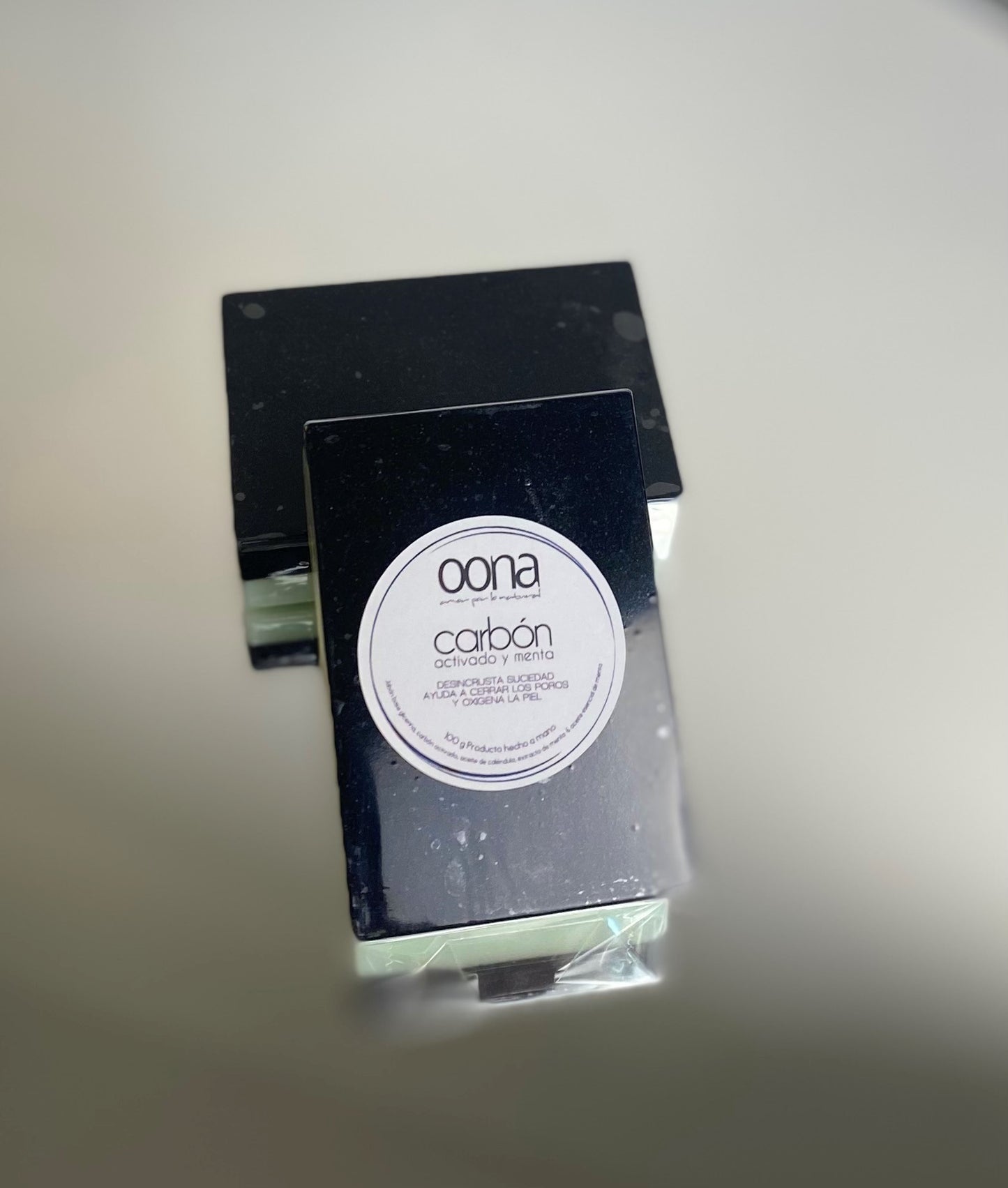 Jabón Limpieza de Poros de Carbón Activado y Menta 100 g