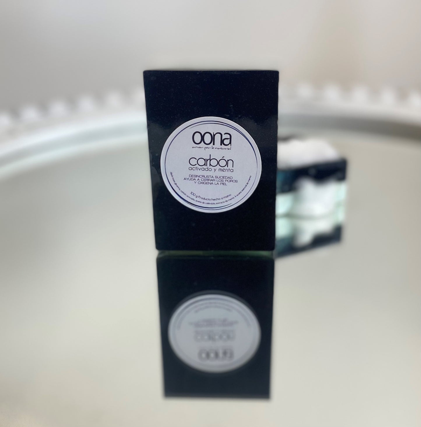 Jabón Limpieza de Poros de Carbón Activado y Menta 100 g